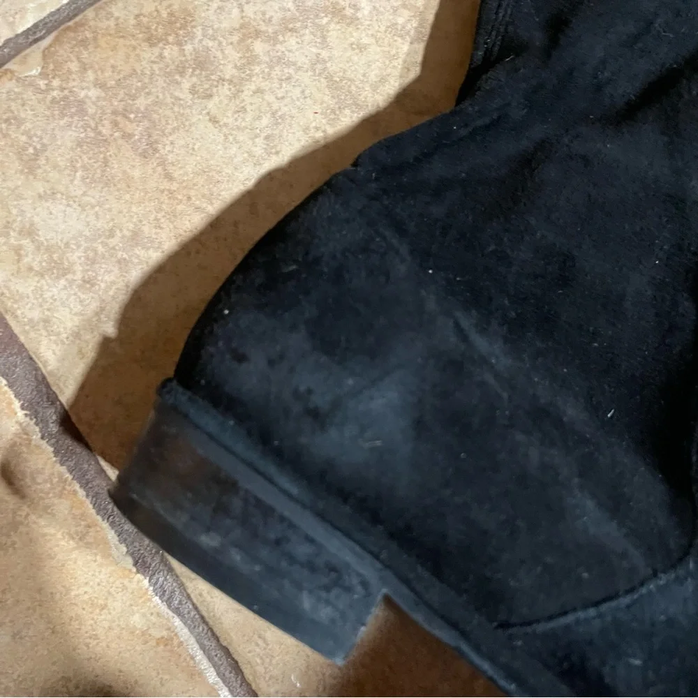 Stuart Weitzman | Lowland Over The Knee Black Suede Boots Size: 7.5